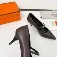 $98.00 USD Hermes High-Heeled Shoes For Women #1431681