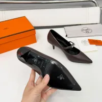 $98.00 USD Hermes High-Heeled Shoes For Women #1431681