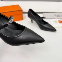 $98.00 USD Hermes High-Heeled Shoes For Women #1431682