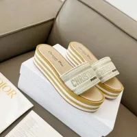 $85.00 USD Christian Dior Slippers For Women #1431899