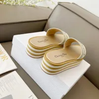 $85.00 USD Christian Dior Slippers For Women #1431899