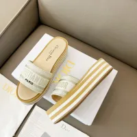$85.00 USD Christian Dior Slippers For Women #1431899