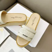$85.00 USD Christian Dior Slippers For Women #1431899