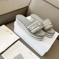 $85.00 USD Christian Dior Slippers For Women #1431900