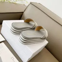 $85.00 USD Christian Dior Slippers For Women #1431900