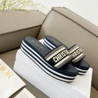 $85.00 USD Christian Dior Slippers For Women #1431901