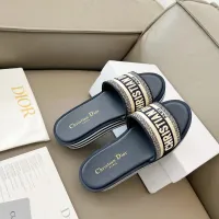 $85.00 USD Christian Dior Slippers For Women #1431901