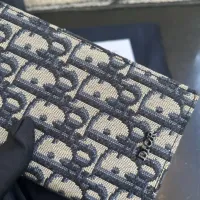 $60.00 USD Christian Dior AAA Man Long Wallets #1432061