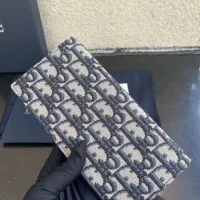 $60.00 USD Christian Dior AAA Man Long Wallets #1432061