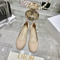 $92.00 USD Christian Dior Flat Shoes For Women #1432122