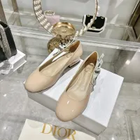 $92.00 USD Christian Dior Flat Shoes For Women #1432122