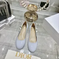 $92.00 USD Christian Dior Flat Shoes For Women #1432123