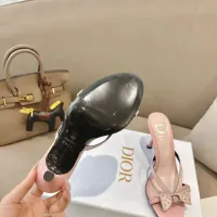 $102.00 USD Christian Dior Slippers For Women #1432130