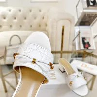 $92.00 USD Christian Dior Slippers For Women #1432138