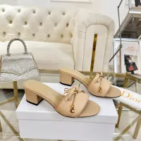 $92.00 USD Christian Dior Slippers For Women #1432139