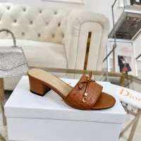 $92.00 USD Christian Dior Slippers For Women #1432140