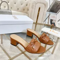 $92.00 USD Christian Dior Slippers For Women #1432140