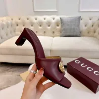 $85.00 USD Gucci Slippers For Women #1432193