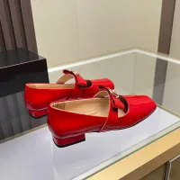 $82.00 USD Versace Flat Shoes For Women #1432231