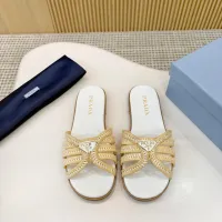 $88.00 USD Prada Slippers For Women #1432279