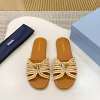 $88.00 USD Prada Slippers For Women #1432280