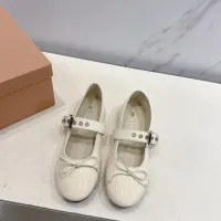 $96.00 USD MIU MIU Flat Shoes For Women #1432289