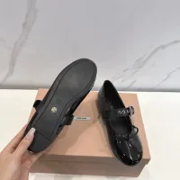 $96.00 USD MIU MIU Flat Shoes For Women #1432290