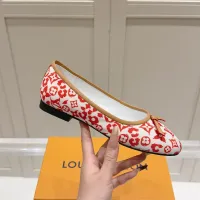 $108.00 USD Louis Vuitton Flat Shoes For Women #1432297