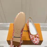 $108.00 USD Louis Vuitton Flat Shoes For Women #1432297