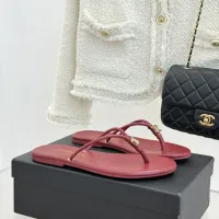 $85.00 USD Chanel Slippers For Women #1432310