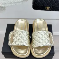 $92.00 USD Chanel Slippers For Women #1432324