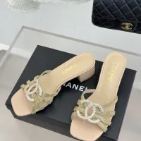 $108.00 USD Chanel Slippers For Women #1432385