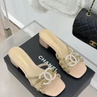 $108.00 USD Chanel Slippers For Women #1432385