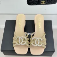 $108.00 USD Chanel Slippers For Women #1432385