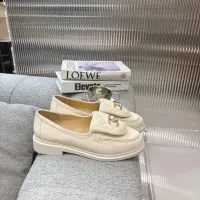$92.00 USD Chanel Leather Shoes For Women #1432494