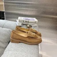 $92.00 USD Chanel Leather Shoes For Women #1432495