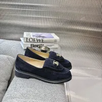 $92.00 USD Chanel Leather Shoes For Women #1432496