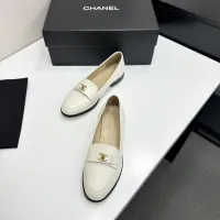 $112.00 USD Chanel Leather Shoes For Women #1432499