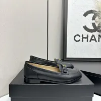 $112.00 USD Chanel Leather Shoes For Women #1432500