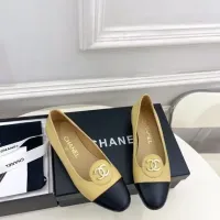 $92.00 USD Chanel Flat Shoes For Women #1432520