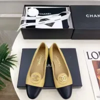 $92.00 USD Chanel Flat Shoes For Women #1432520