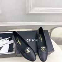 $92.00 USD Chanel Flat Shoes For Women #1432521