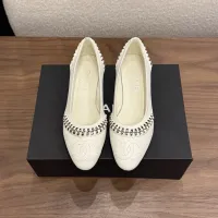 $122.00 USD Chanel Flat Shoes For Women #1432530