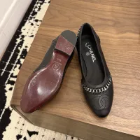 $122.00 USD Chanel Flat Shoes For Women #1432532