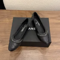 $122.00 USD Chanel Flat Shoes For Women #1432532