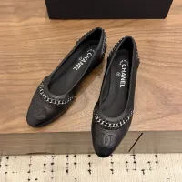 $122.00 USD Chanel Flat Shoes For Women #1432532