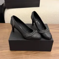 $122.00 USD Chanel High-Heeled Shoes For Women #1432597