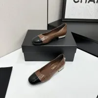 $112.00 USD Chanel Flat Shoes For Women #1432602