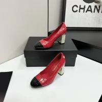 $112.00 USD Chanel High-Heeled Shoes For Women #1432604
