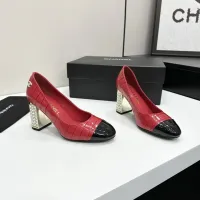 $112.00 USD Chanel High-Heeled Shoes For Women #1432604